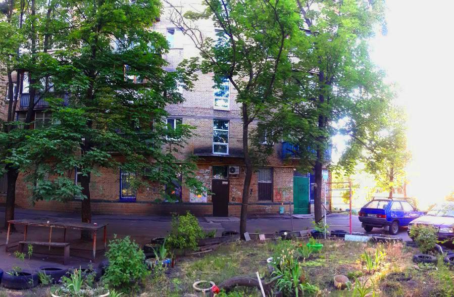 Однокомнатная Квартира На Улице Попудренко Kiev Eksteriør billede